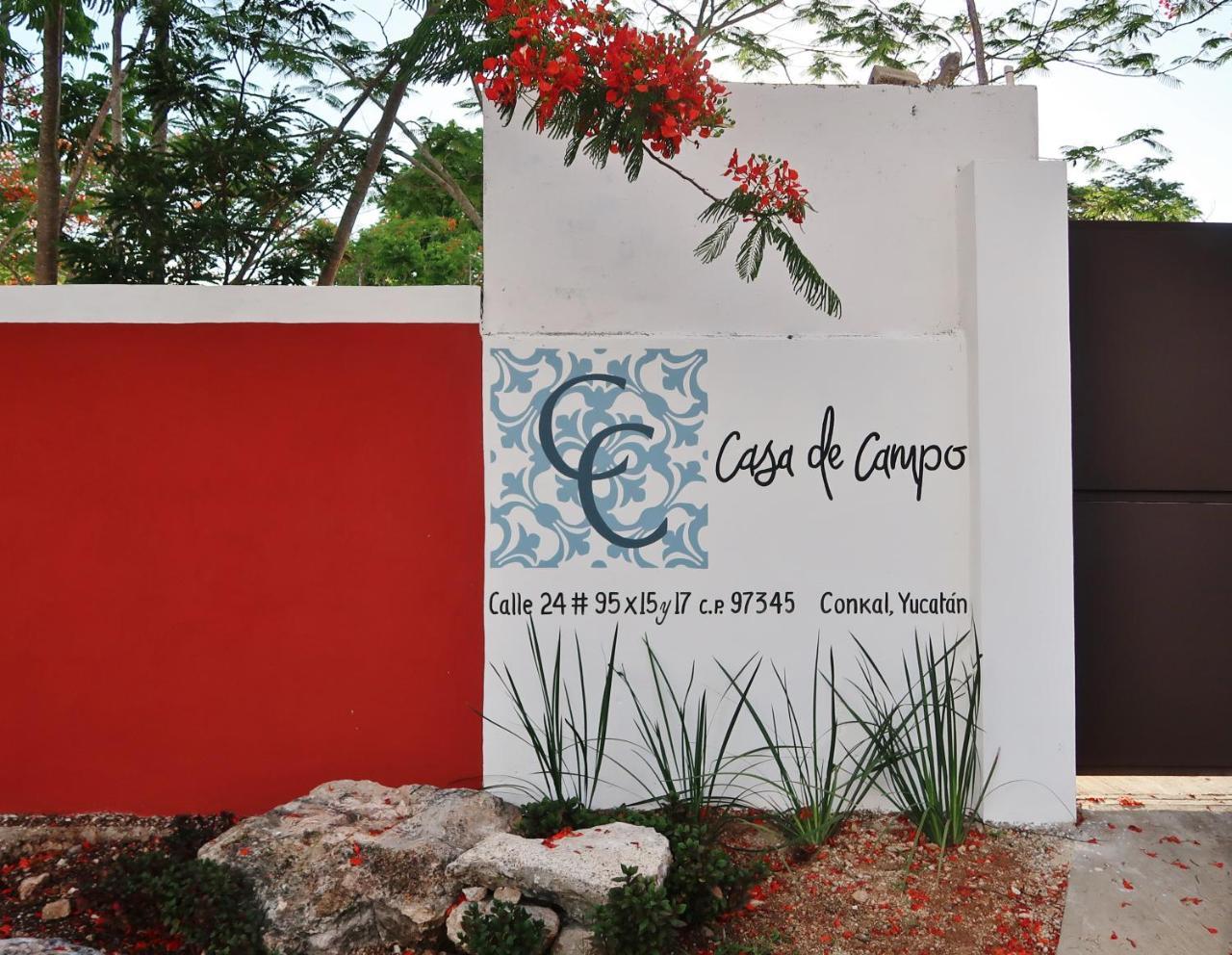 Hotel Casa De Campo Conkal Merida ภายนอก รูปภาพ